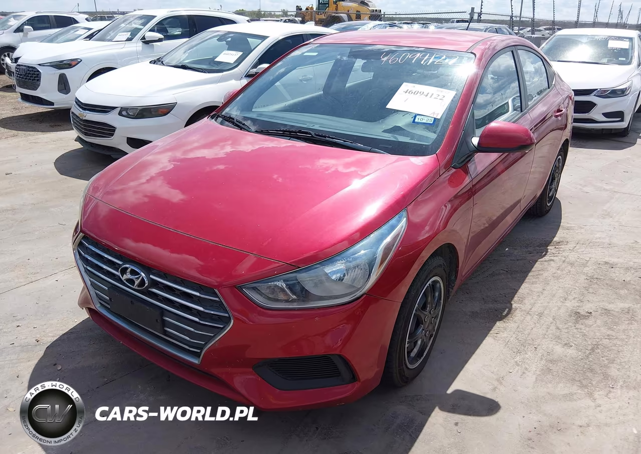 2019 Hyundai Accent Se VIN:3KPC24A34KE045136 - 2