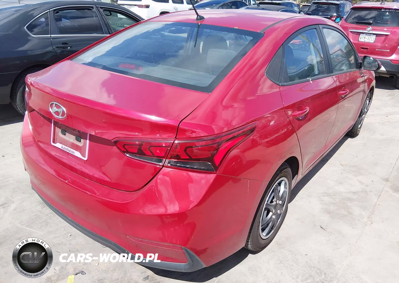 2019 Hyundai Accent Se VIN:3KPC24A34KE045136 - 4