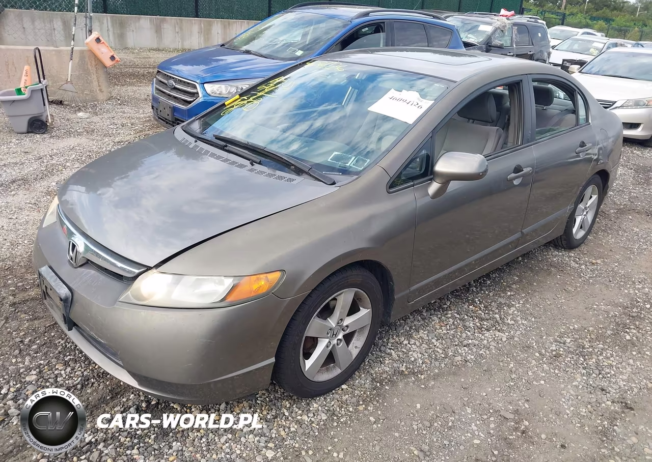 2007 Honda Civic Ex VIN:1HGFA16867L021987 - 2
