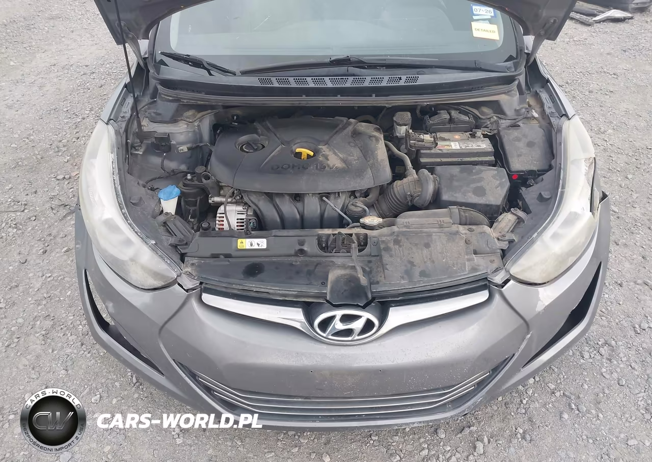 2014 Hyundai Elantra Limited VIN:5NPDH4AE4EH491467 - 10