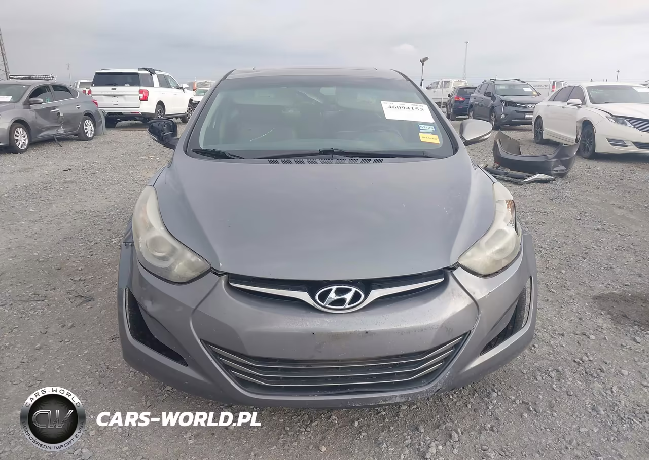 2014 Hyundai Elantra Limited VIN:5NPDH4AE4EH491467 - 13