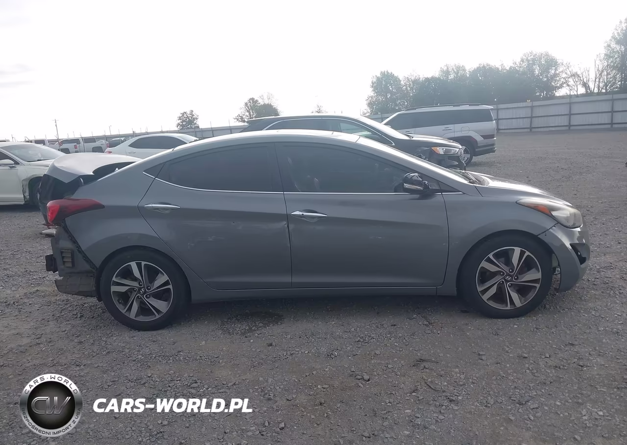2014 Hyundai Elantra Limited VIN:5NPDH4AE4EH491467 - 14