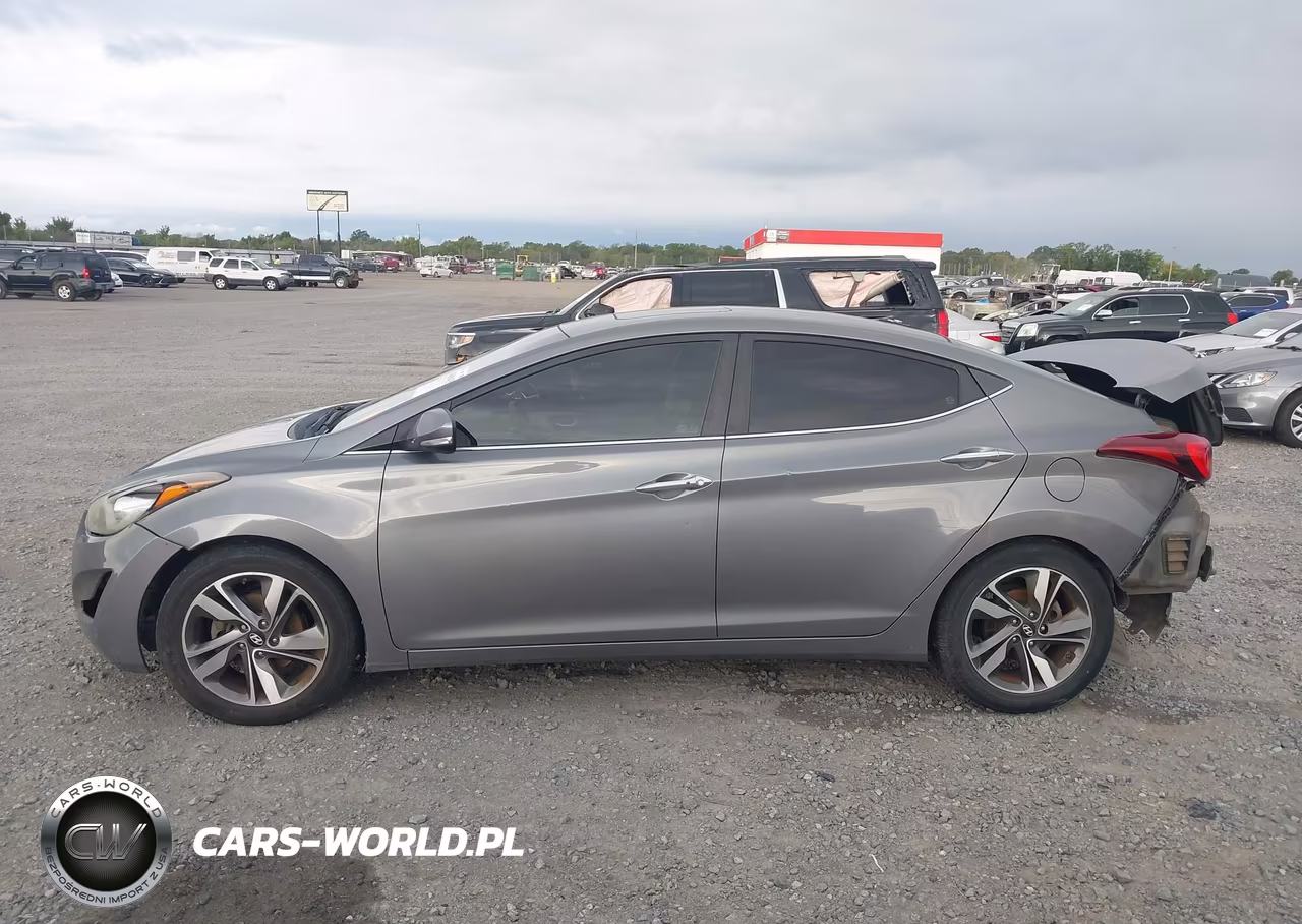 2014 Hyundai Elantra Limited VIN:5NPDH4AE4EH491467 - 15
