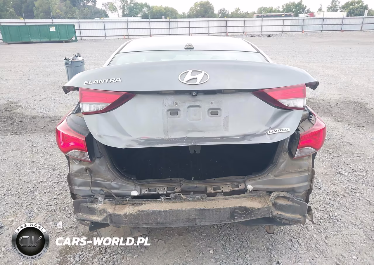 2014 Hyundai Elantra Limited VIN:5NPDH4AE4EH491467 - 6
