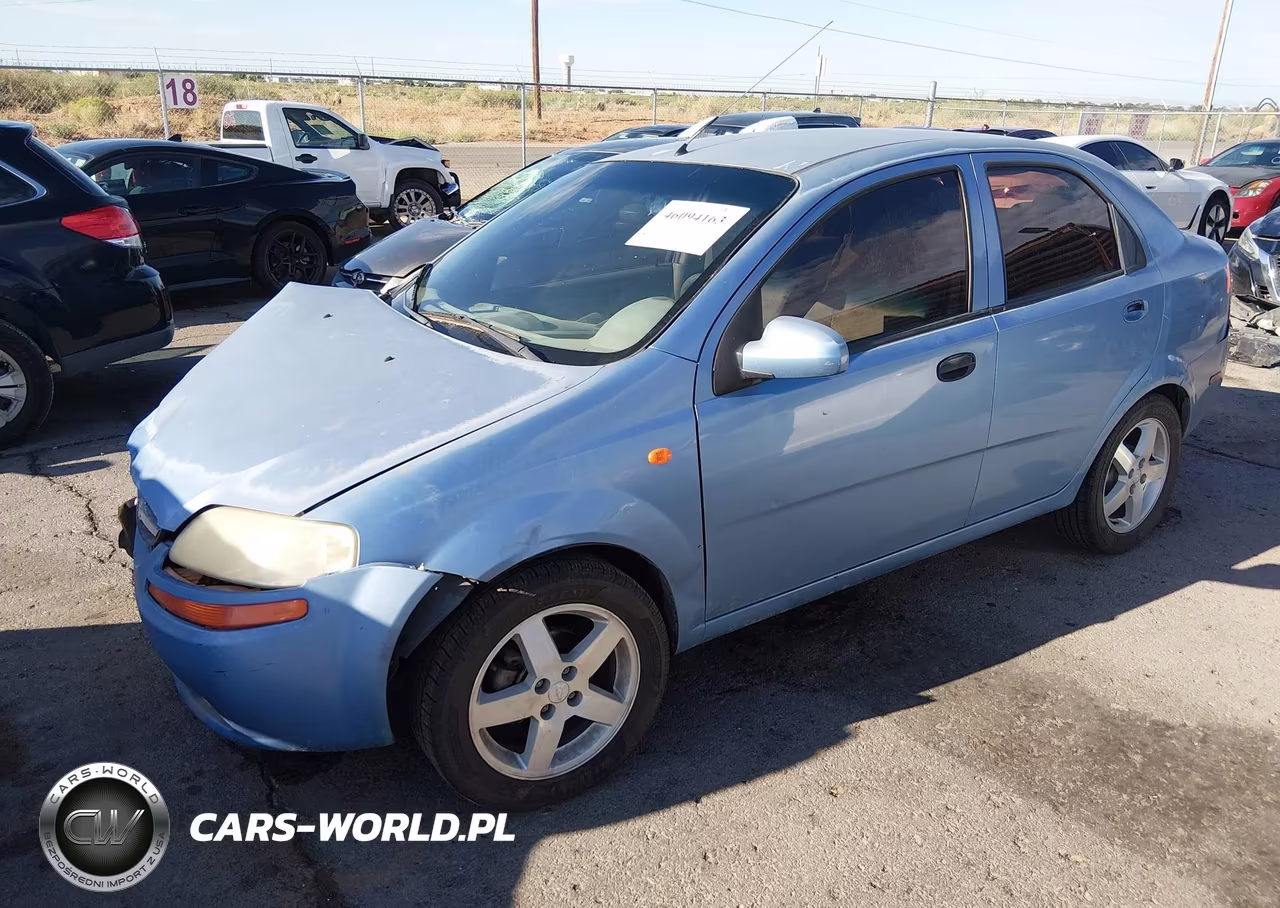2004 Chevrolet Aveo VIN:KL1TD52614B157926 - 2