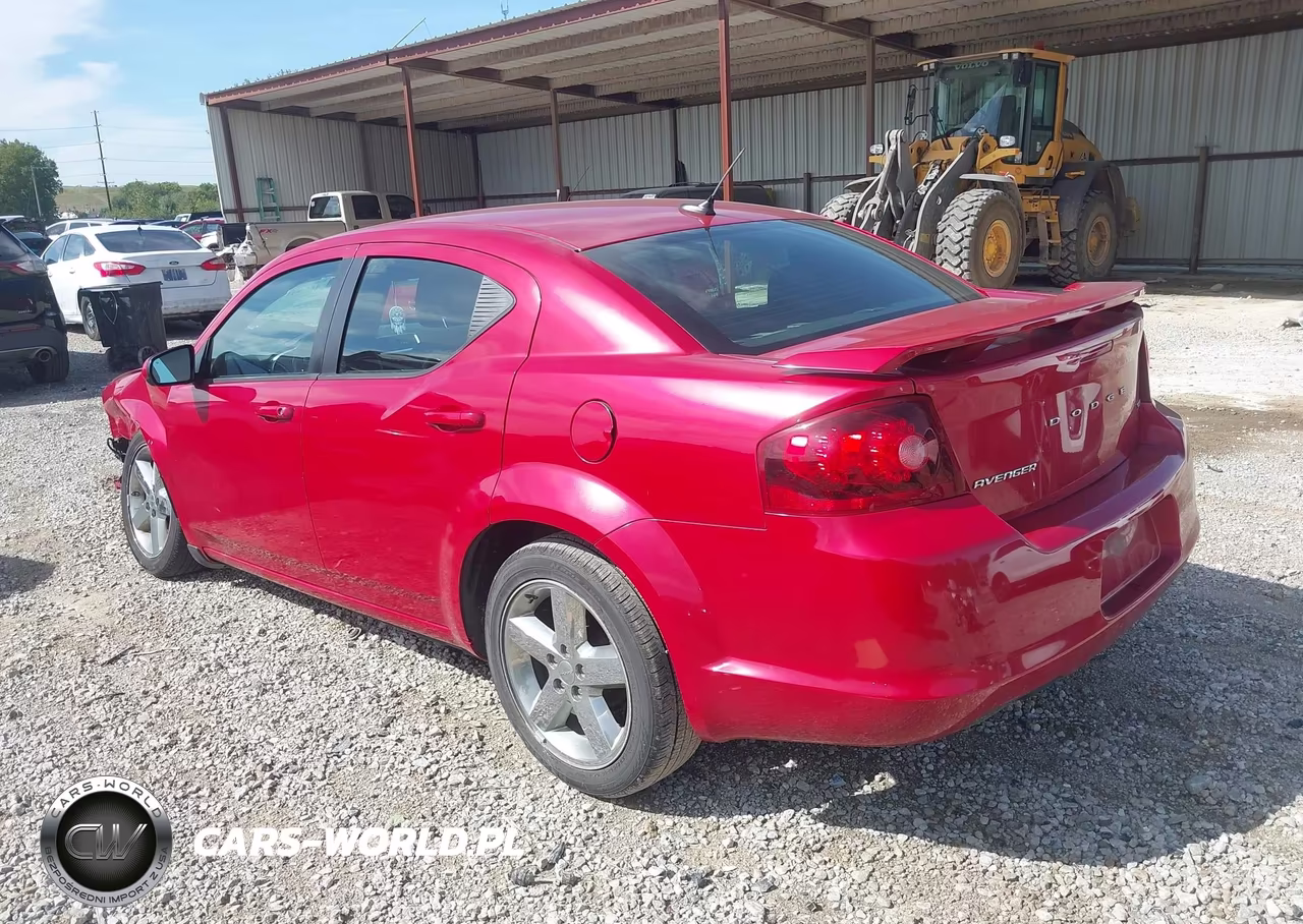 2012 Dodge Avenger Sxt Plus VIN:1C3CDZEG0CN212405 - 3