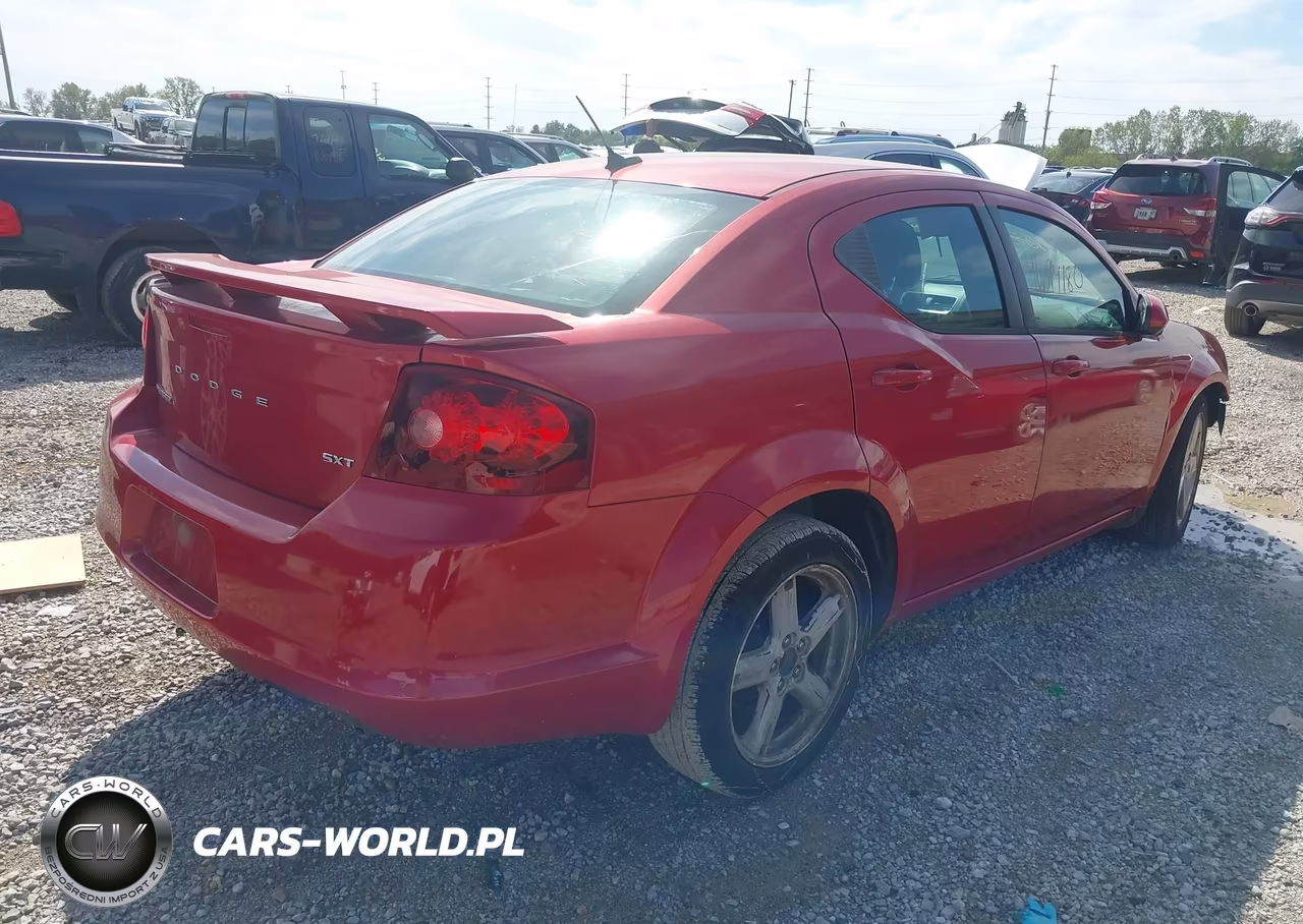 2012 Dodge Avenger Sxt Plus VIN:1C3CDZEG0CN212405 - 4