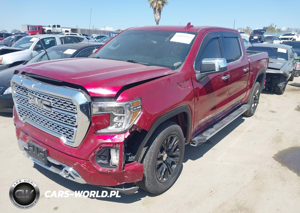 2022 GMC Sierra 1500 Limited 4Wd Short Box Denali VIN:3GTU9FET3NG216554 - 2