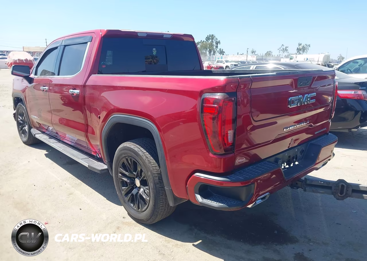 2022 GMC Sierra 1500 Limited 4Wd Short Box Denali VIN:3GTU9FET3NG216554 - 3