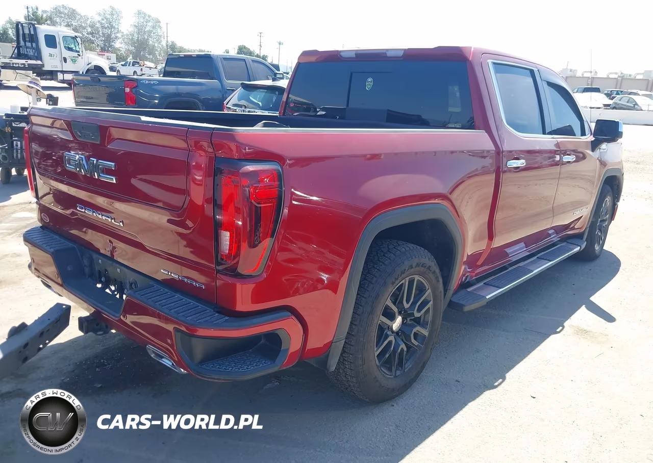 2022 GMC Sierra 1500 Limited 4Wd Short Box Denali VIN:3GTU9FET3NG216554 - 4