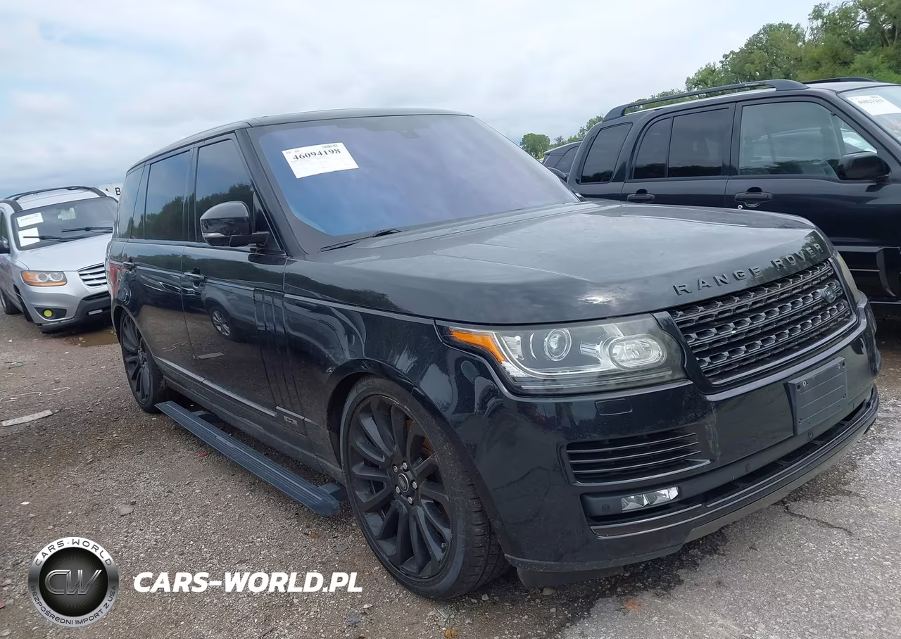 2016 Land Rover Range Rover 5.0L V8 Supercharged – zdjęcie 1 z 15