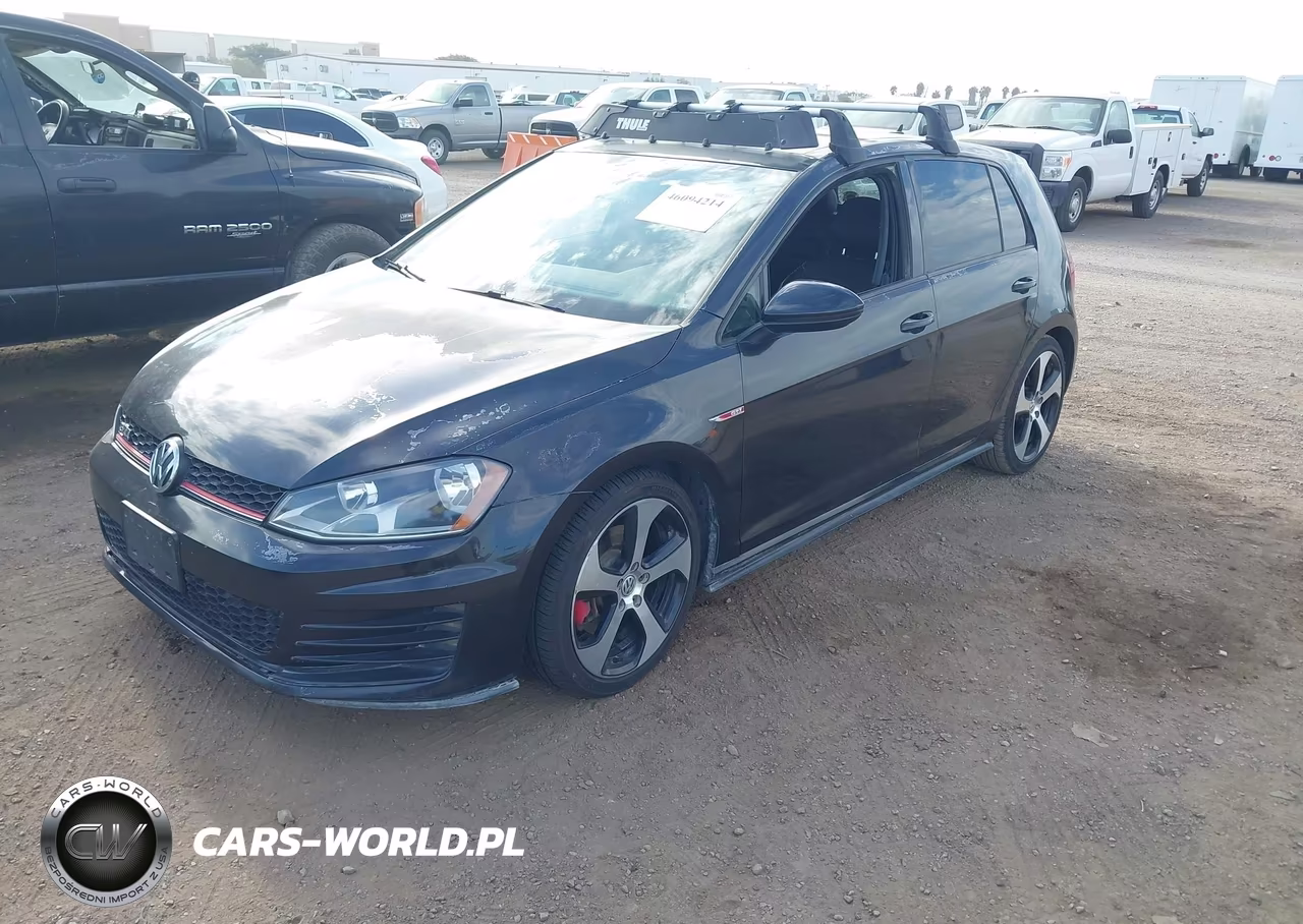 2016 Volkswagen Golf Gti Se 4-Door VIN:3VW5T7AU0GM004609 - 2