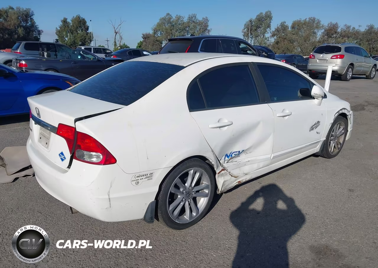 2009 Honda Civic Gx VIN:1HGFA46509L000076 - 4
