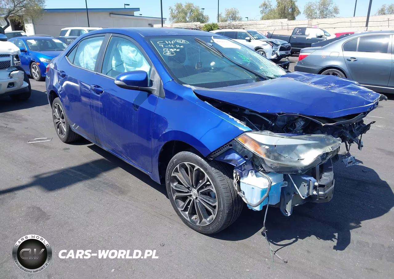 2015 Toyota Corolla S Plus VIN:5YFBURHE1FP199902 - 1