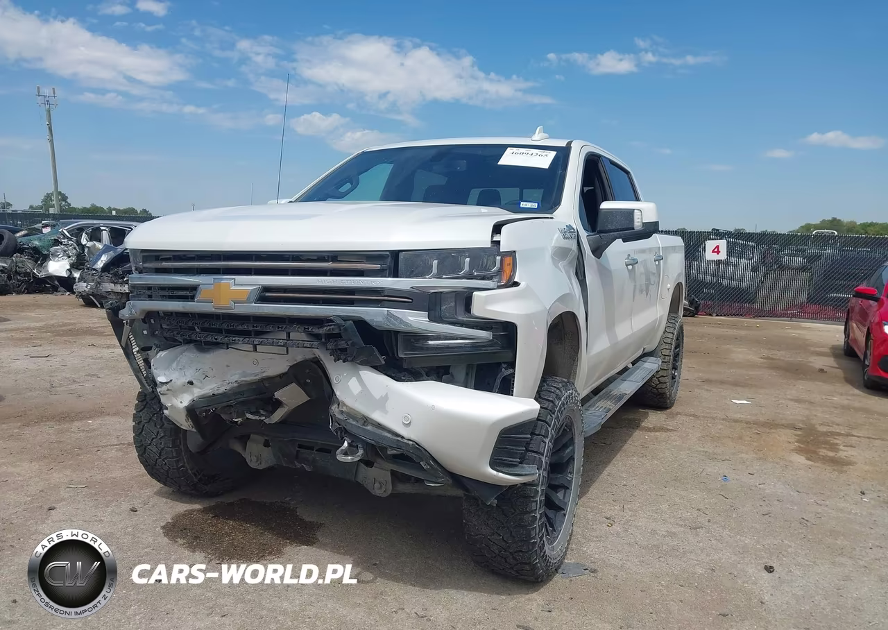 2021 Chevrolet Silverado 1500 High Country VIN:1GCUYHED5MZ301093 - 2