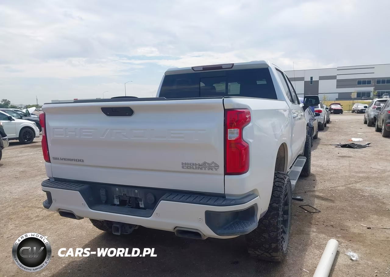 2021 Chevrolet Silverado 1500 High Country VIN:1GCUYHED5MZ301093 - 4