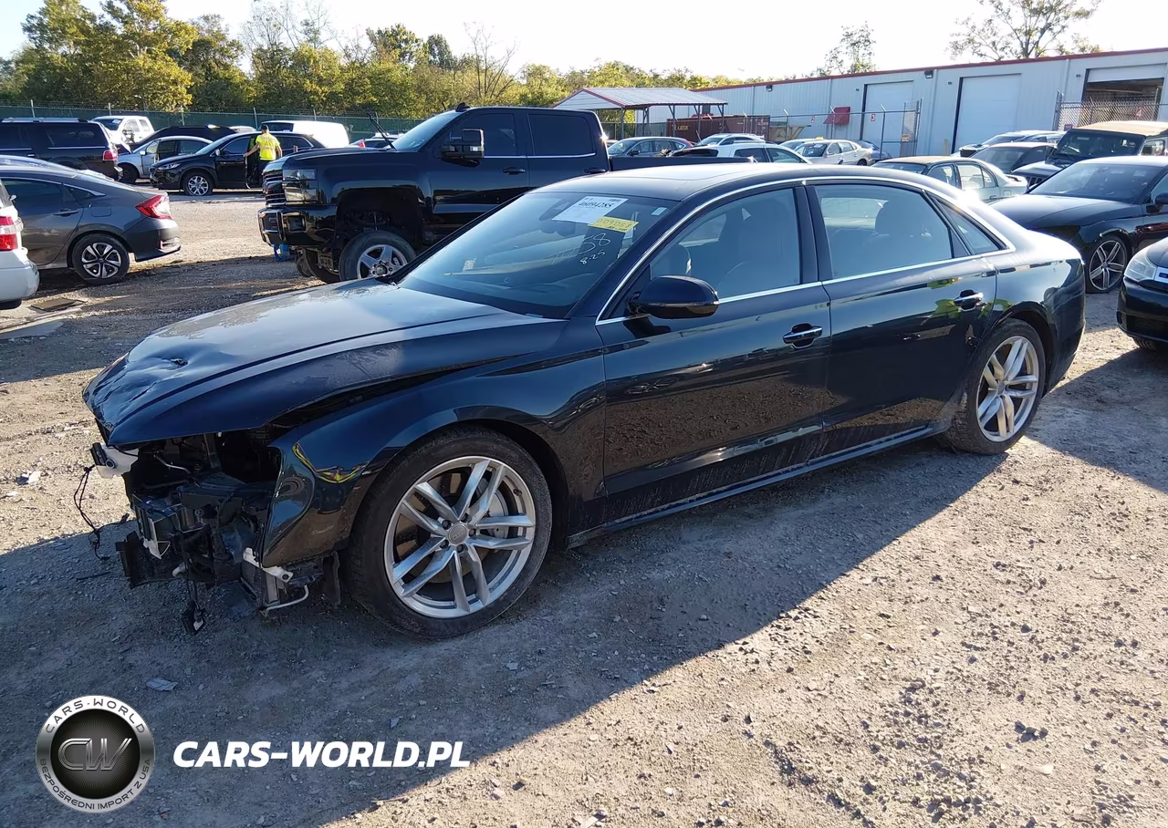 2017 Audi A8 L 3.0T VIN:WAU44AFD6HN009058 - 2