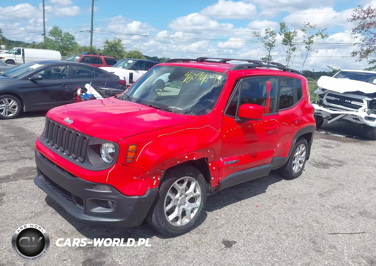 2018 Jeep Renegade Latitude Fwd VIN:ZACCJABB4JPH48695 - 2
