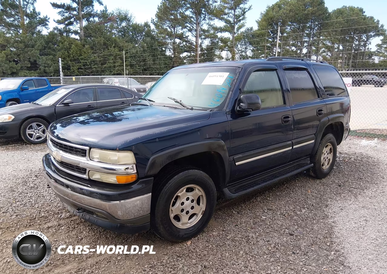 2005 Chevrolet Tahoe Ls VIN:1GNEK13T85R204440 - 2
