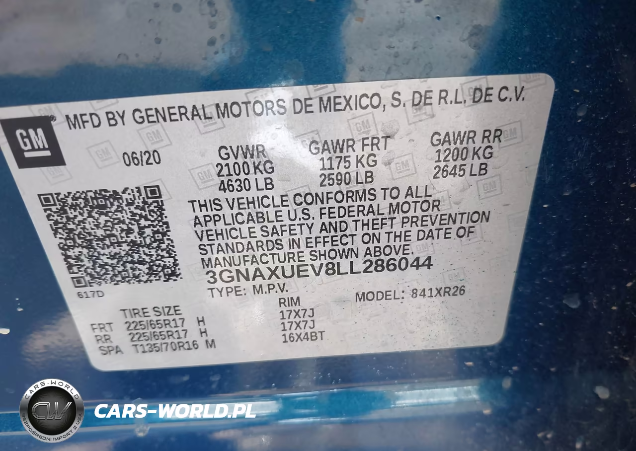 2020 Chevrolet Equinox Awd Lt 1.5L Turbo VIN:3GNAXUEV8LL286044 - 9