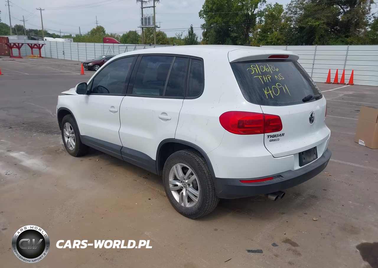 2014 Volkswagen Tiguan S VIN:WVGAV3AX7EW555465 - 3