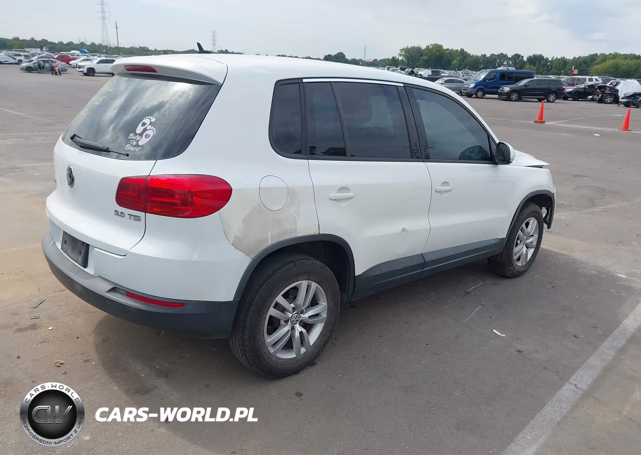 2014 Volkswagen Tiguan S VIN:WVGAV3AX7EW555465 - 4
