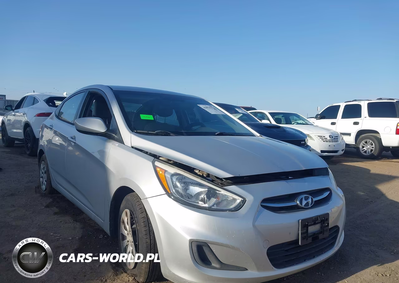 2015 Hyundai Accent Gls VIN:KMHCT4AE1FU817383 - 1