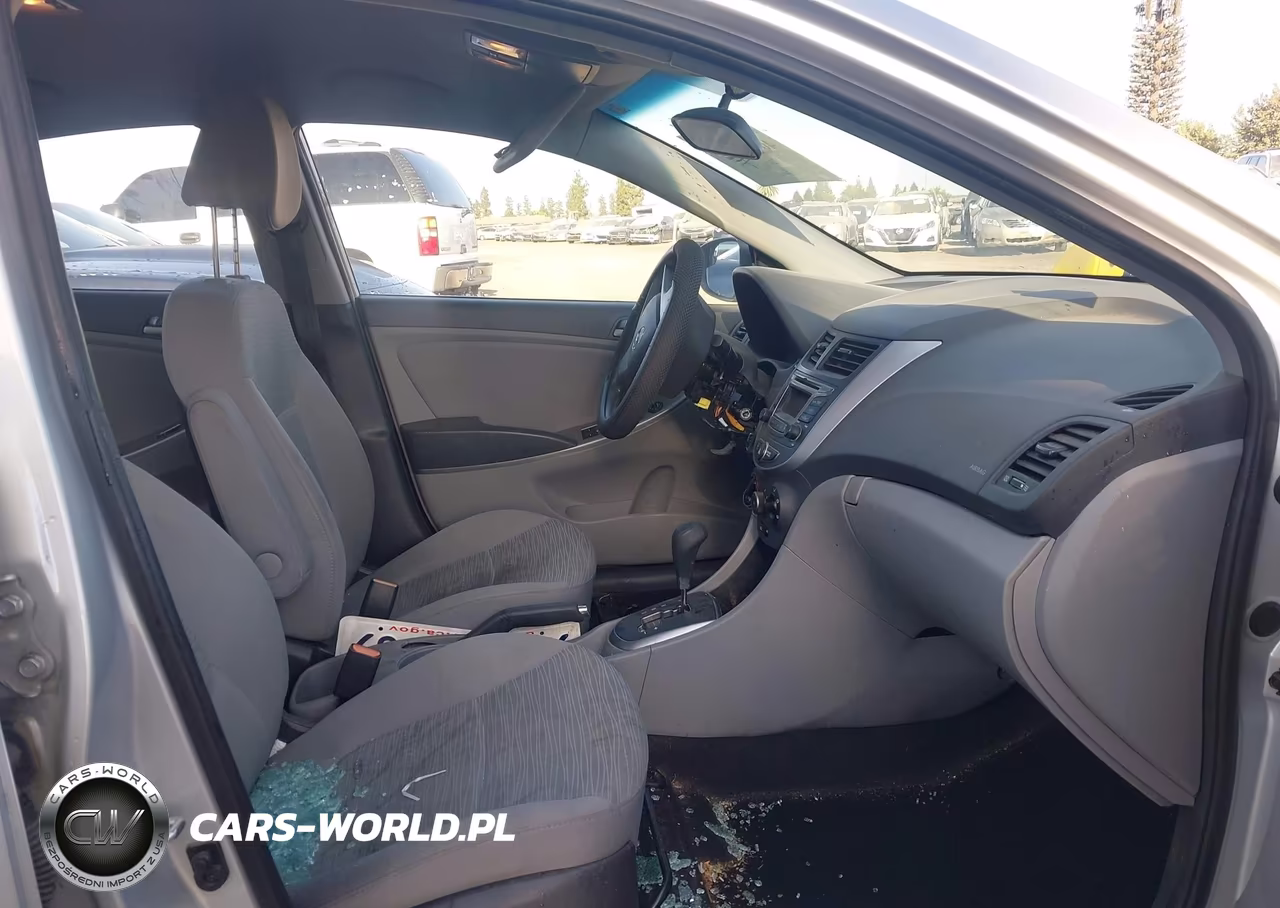 2015 Hyundai Accent Gls VIN:KMHCT4AE1FU817383 - 5