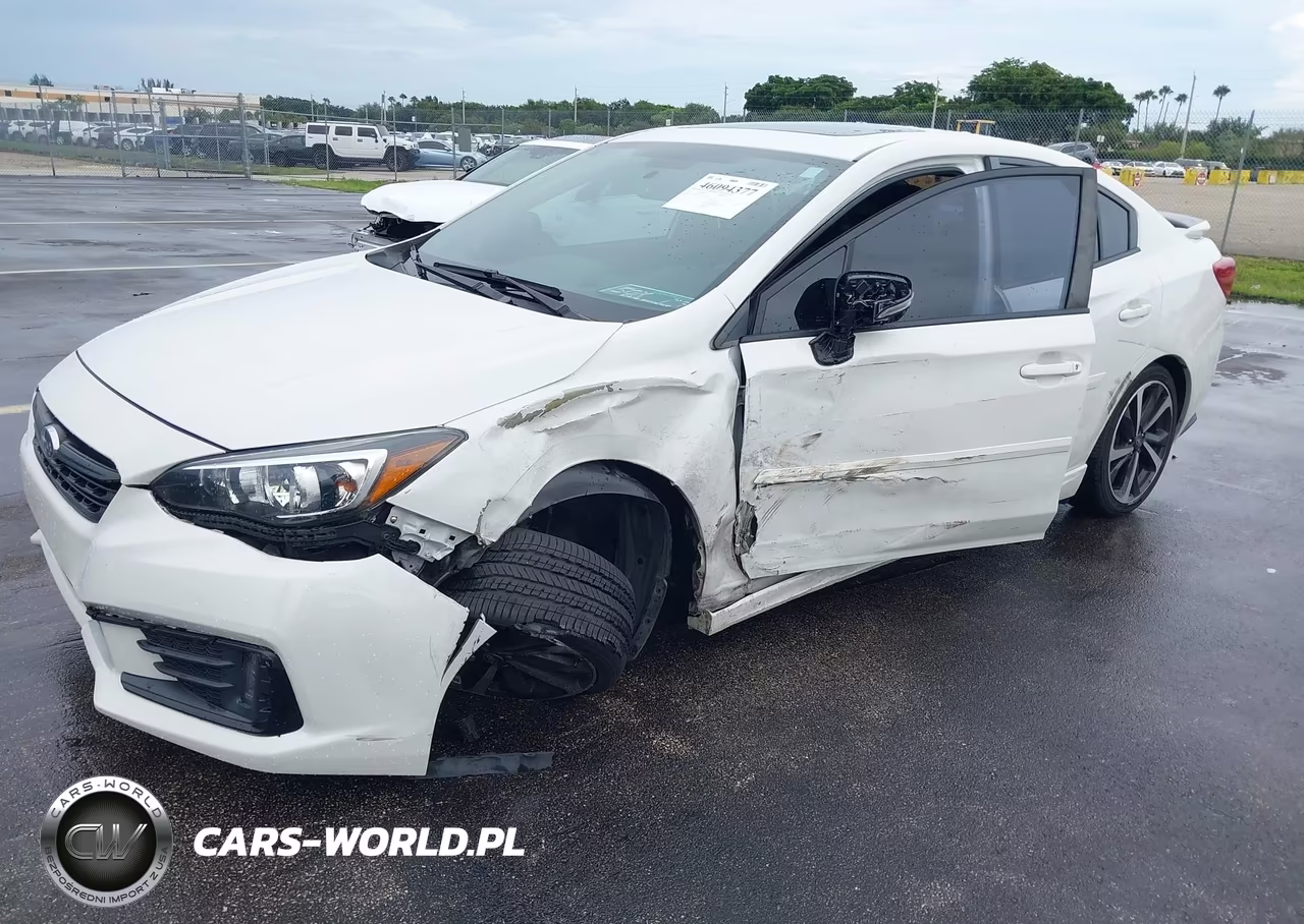 2022 Subaru Impreza Sport VIN:4S3GKAM64N3605741 - 2
