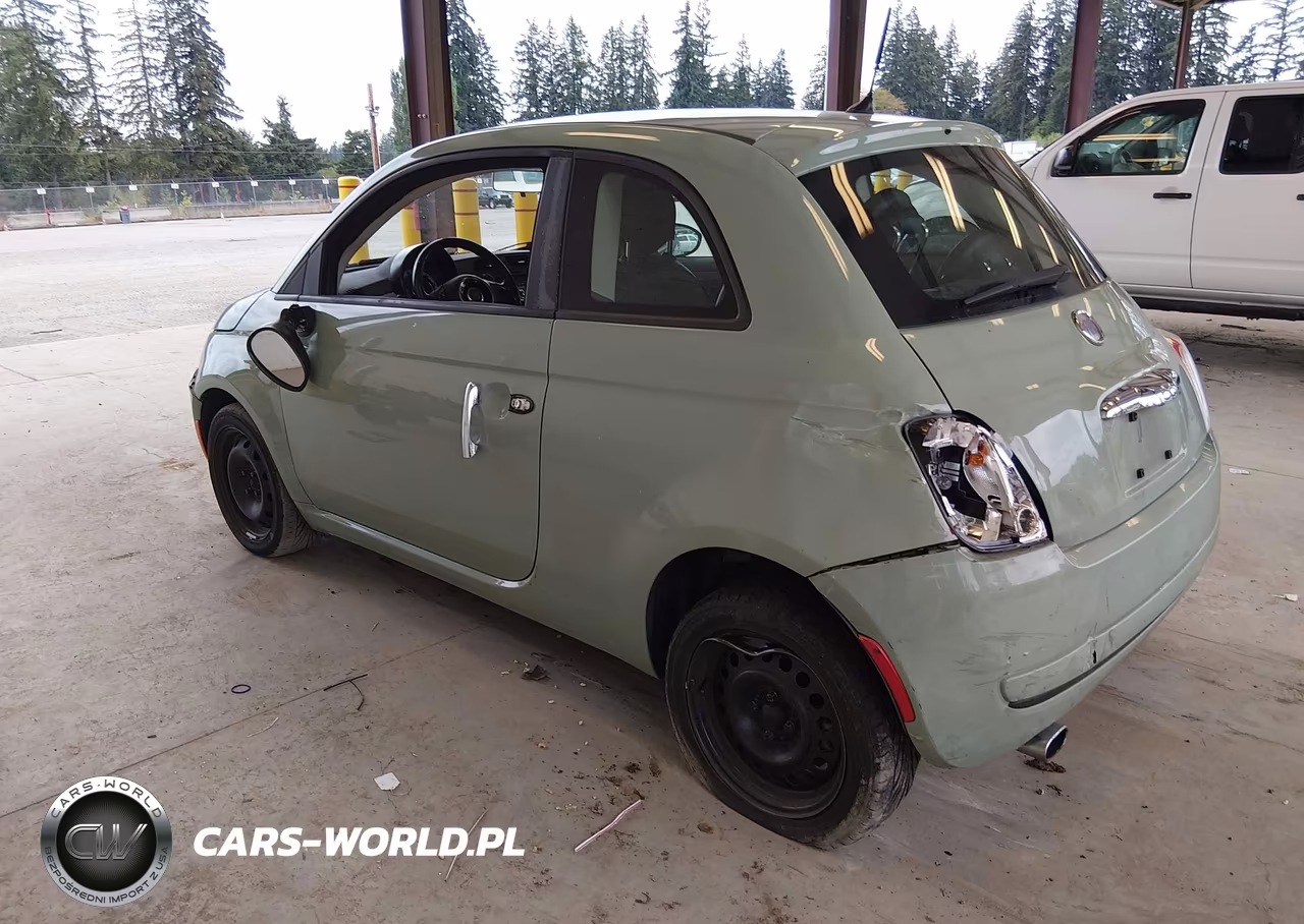 2012 Fiat 500 Pop VIN:3C3CFFAR5CT313374 - 3