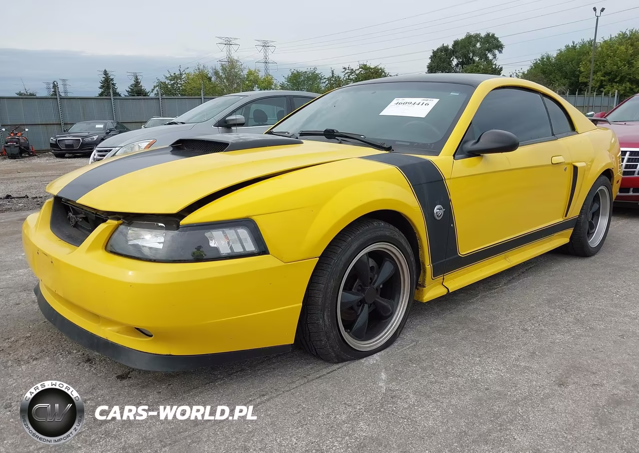 2004 Ford Mustang Gt VIN:1FAFP42X64F110180 - 2