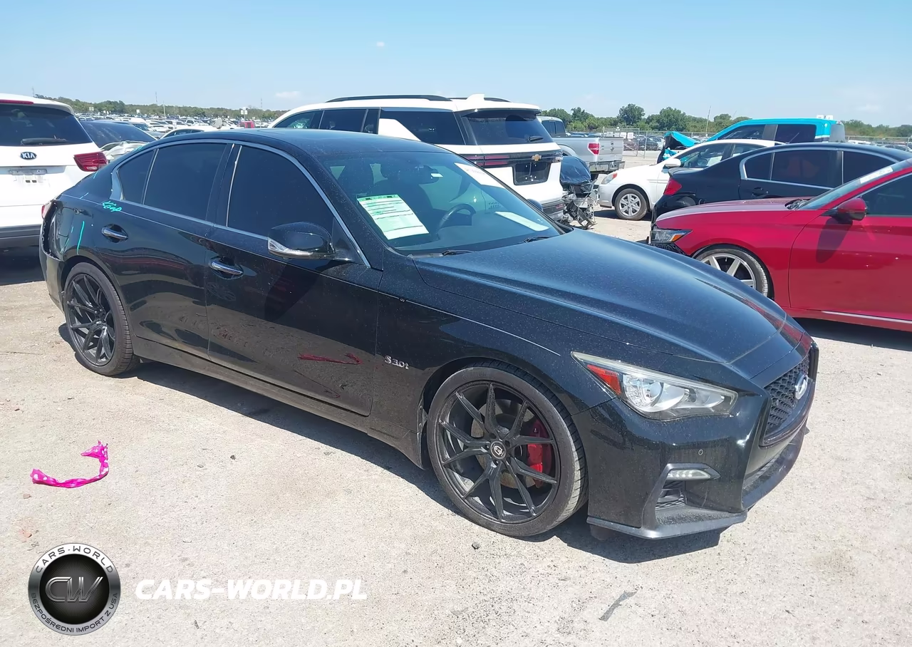 2018 Infiniti Q50 3.0T Red Sport 400