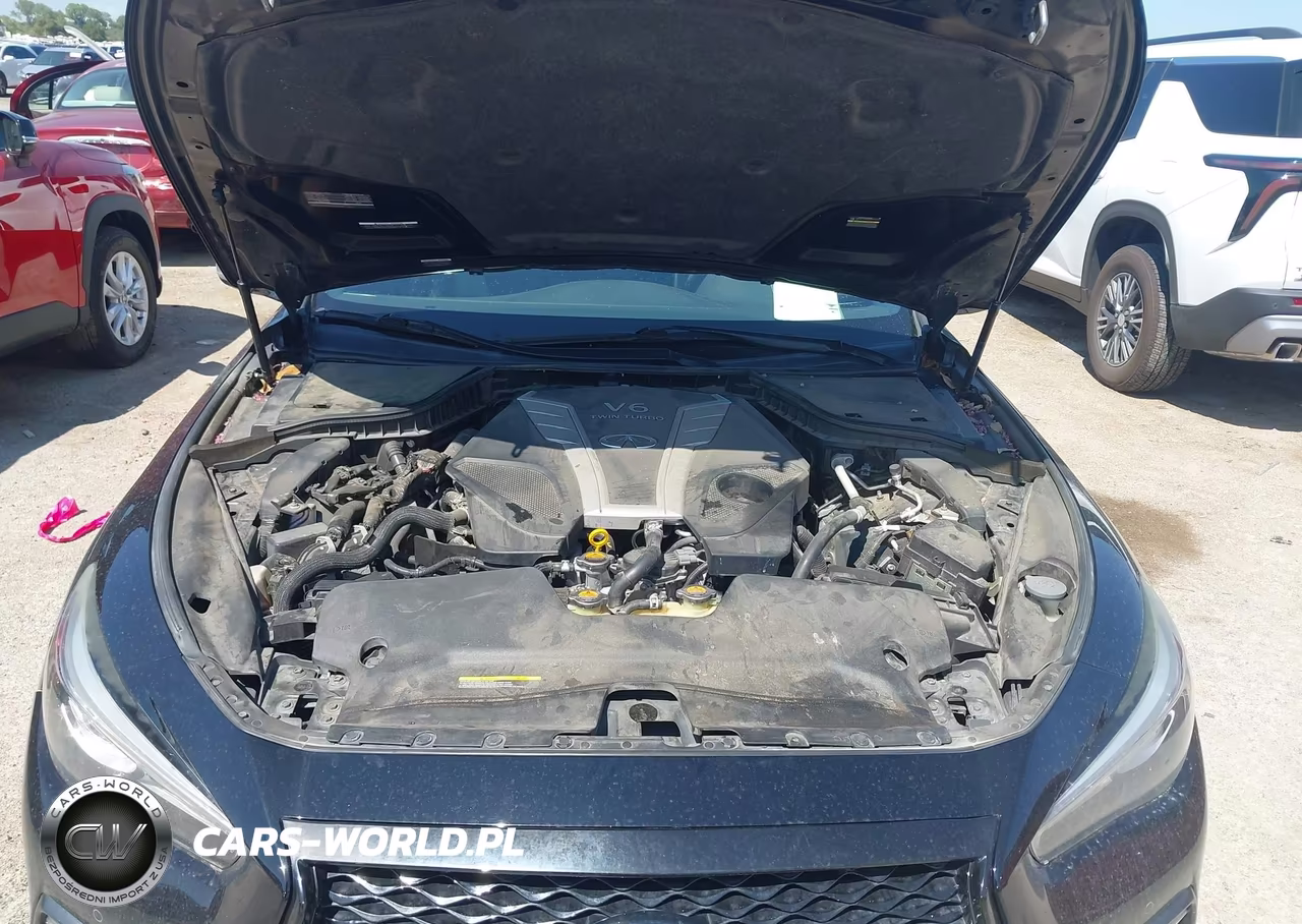 2018 Infiniti Q50 3.0T Red Sport 400 VIN:JN1FV7APXJM460912 - 10