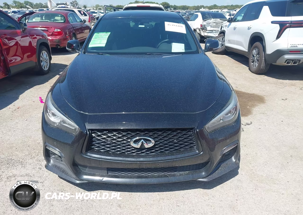 2018 Infiniti Q50 3.0T Red Sport 400 VIN:JN1FV7APXJM460912 - 12