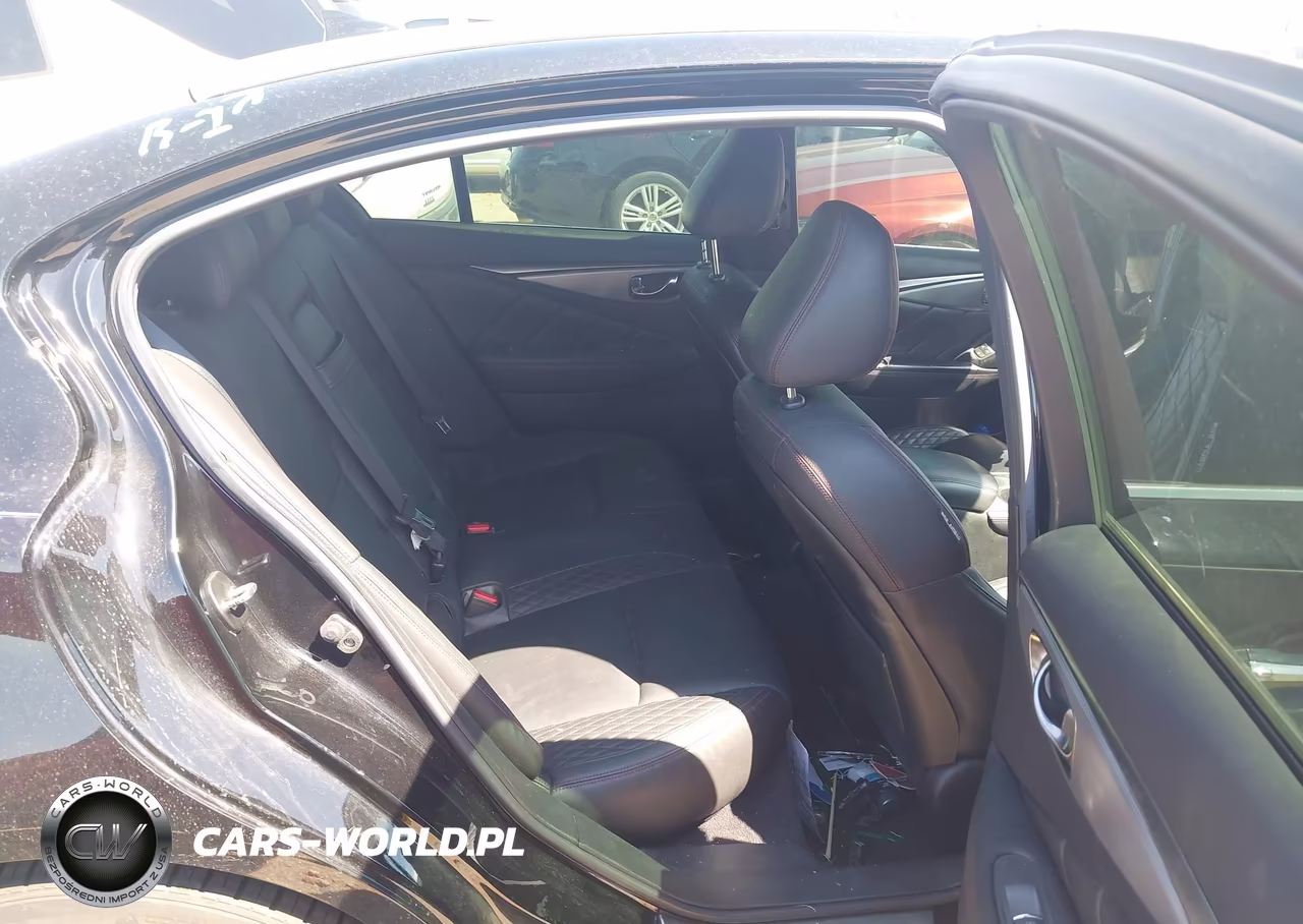 2018 Infiniti Q50 3.0T Red Sport 400 VIN:JN1FV7APXJM460912 - 8