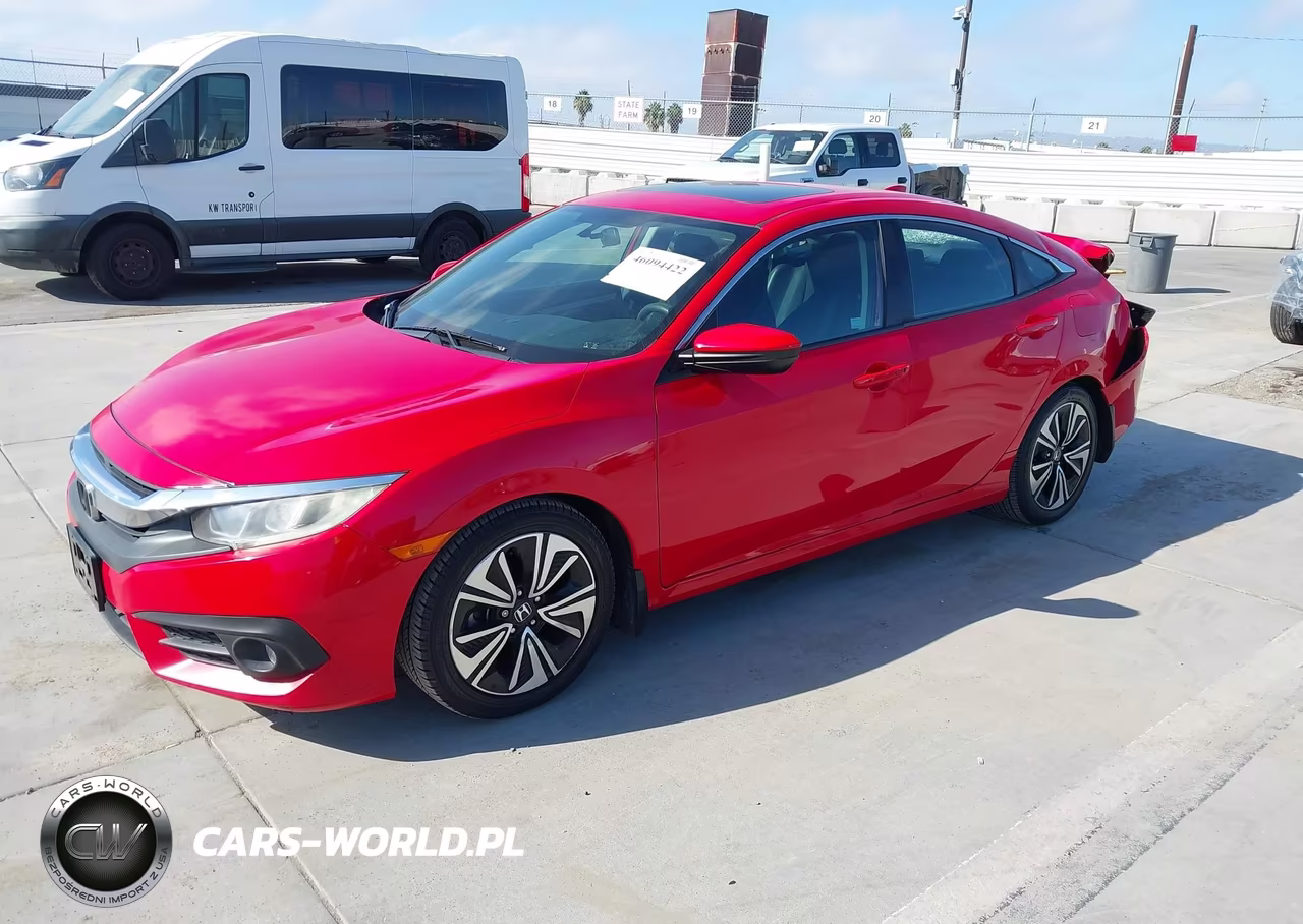 2016 Honda Civic Ex-T VIN:2HGFC1F30GH632805 - 2