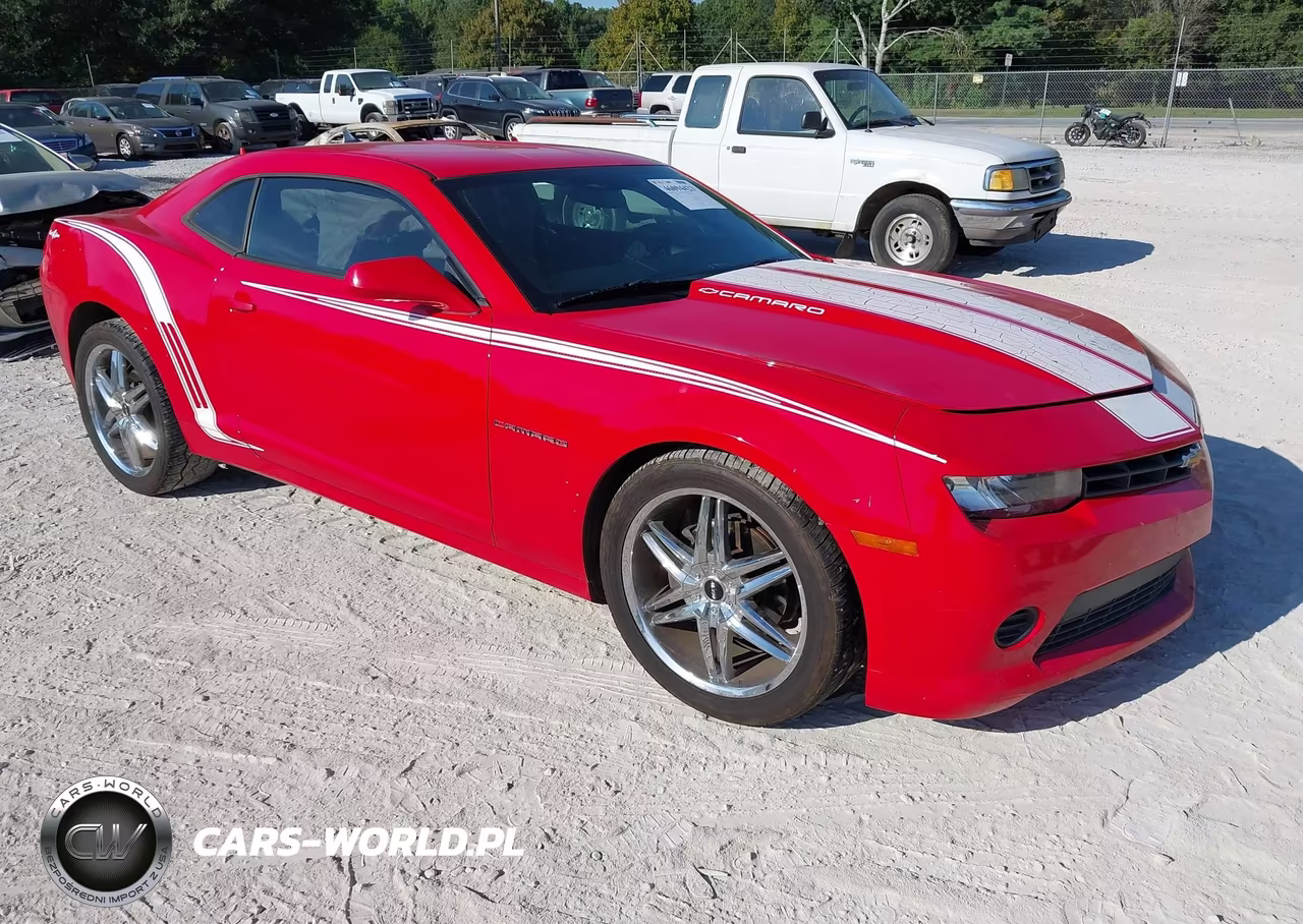 2014 Chevrolet Camaro 2Ls VIN:2G1FA1E35E9291326 - 1