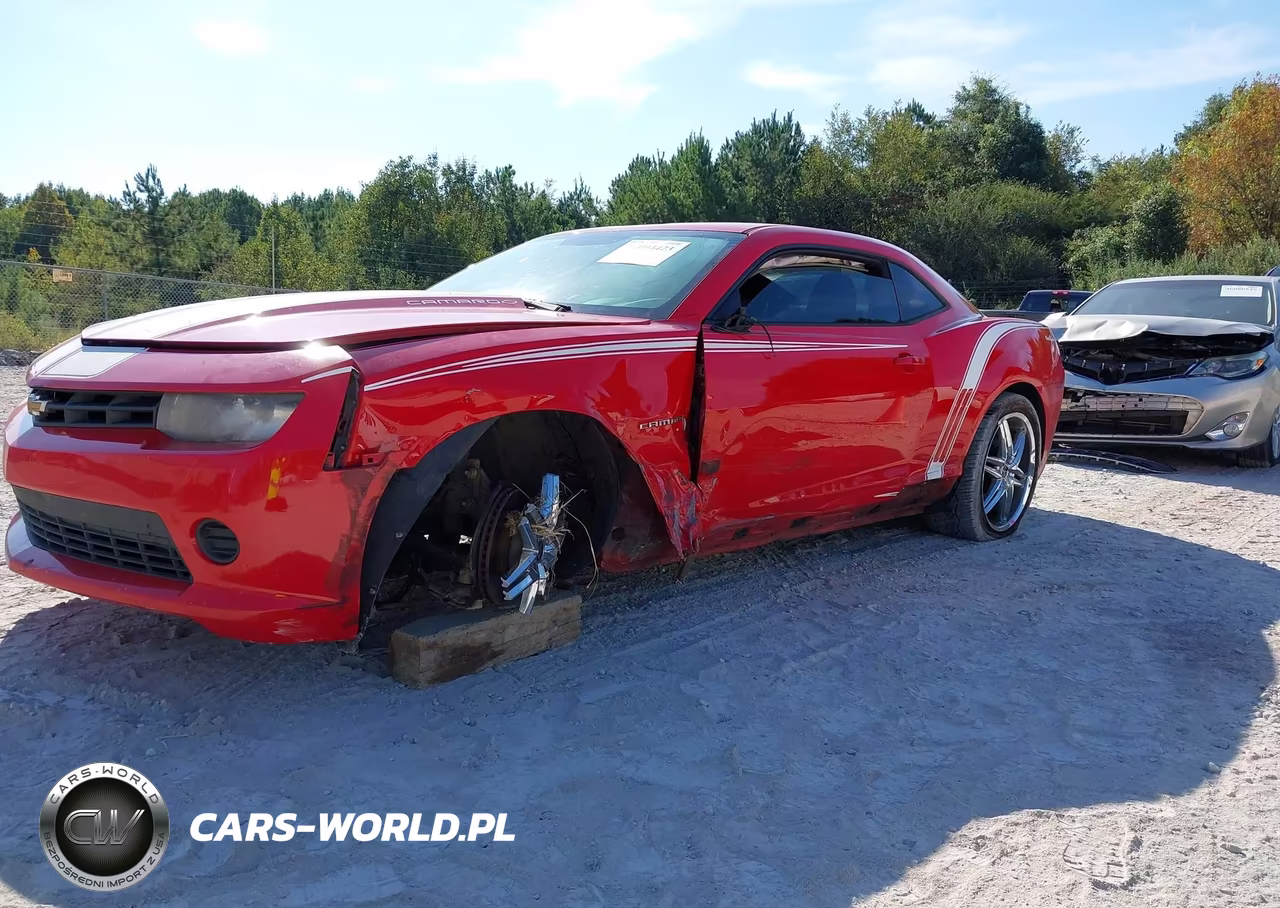 2014 Chevrolet Camaro 2Ls VIN:2G1FA1E35E9291326 - 2