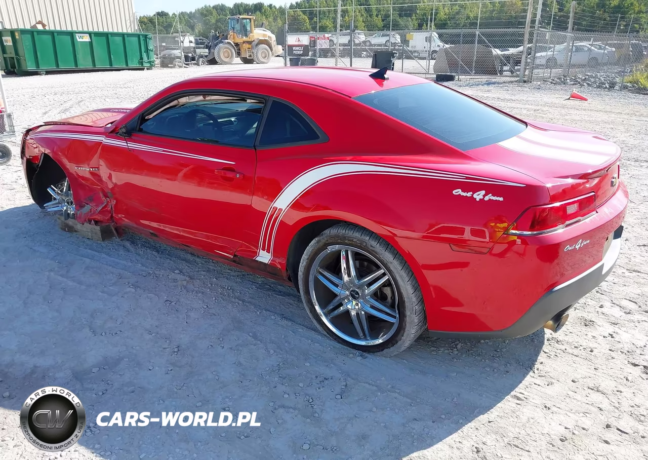 2014 Chevrolet Camaro 2Ls VIN:2G1FA1E35E9291326 - 3