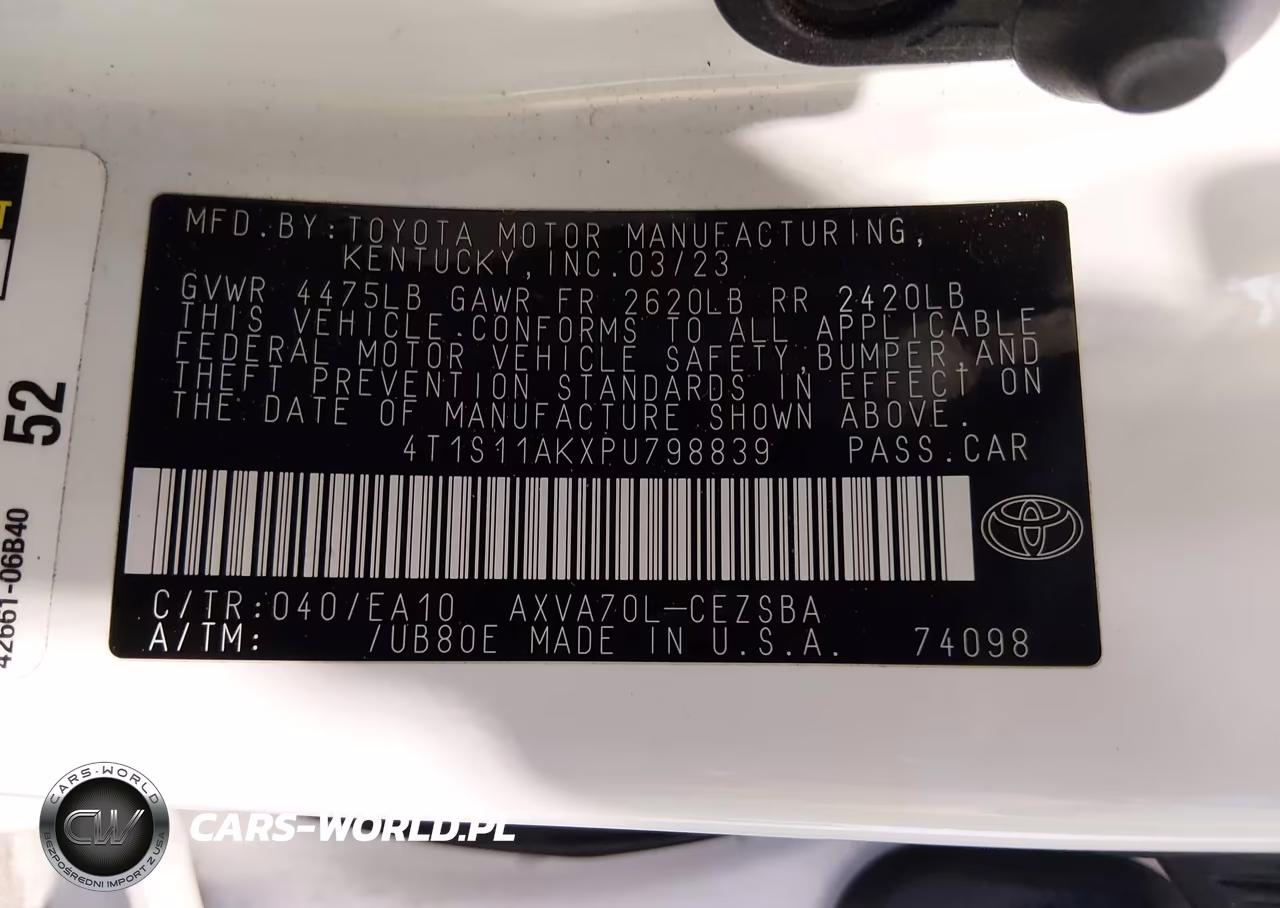 2023 Toyota Camry Se VIN:4T1S11AKXPU798839 - 9
