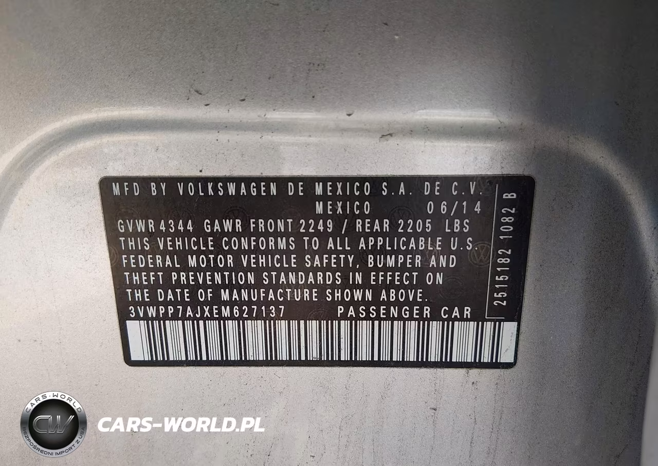 2014 Volkswagen Jetta Sportwagen 2.5L S VIN:3VWPP7AJXEM627137 - 9