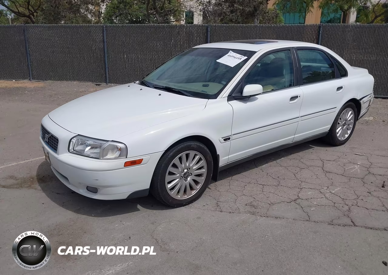 2006 Volvo S80 2.5T VIN:YV1TS592761445468 - 2