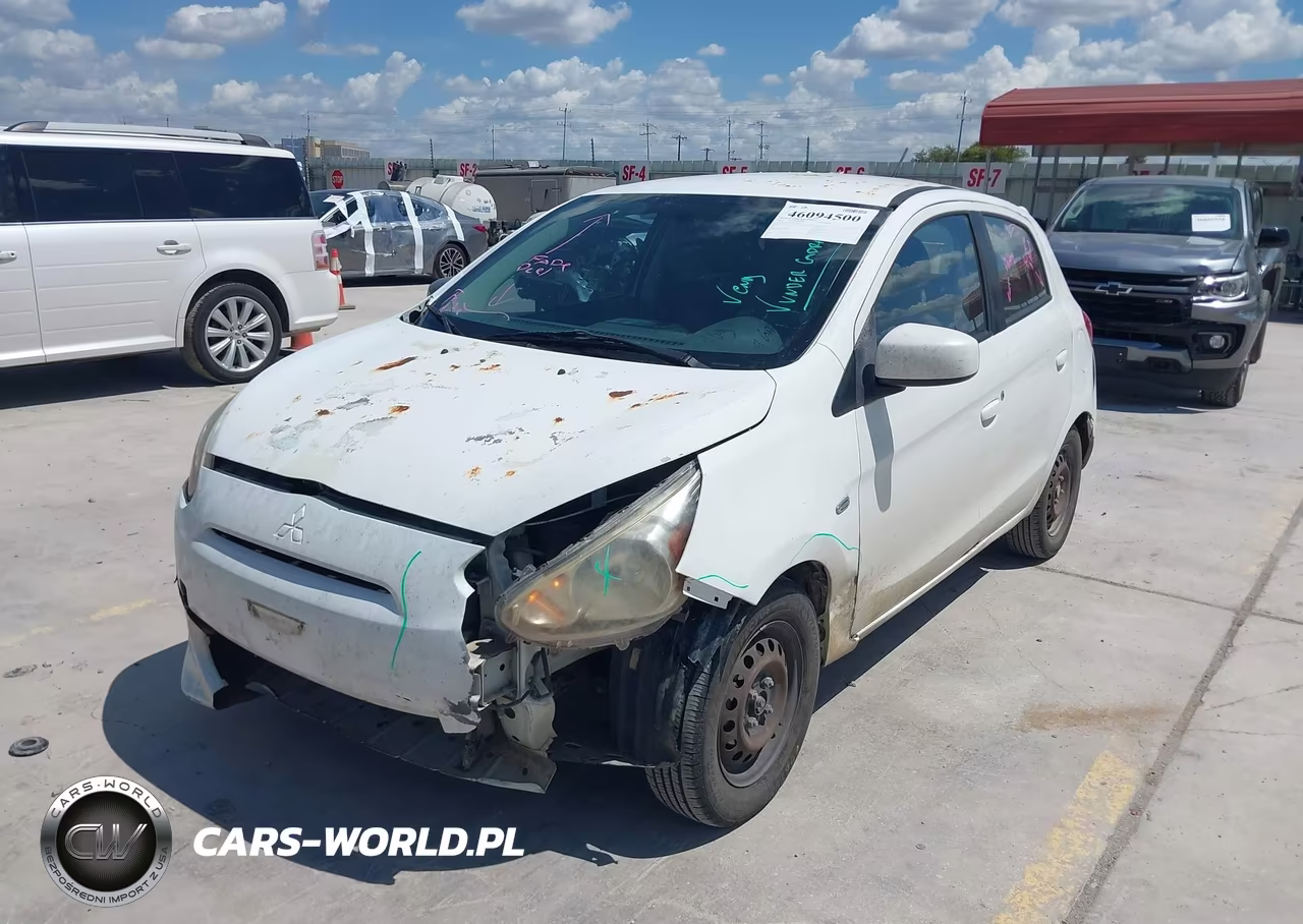 2015 Mitsubishi Mirage Es-Rf VIN:ML32A4HJ7FH001055 - 2
