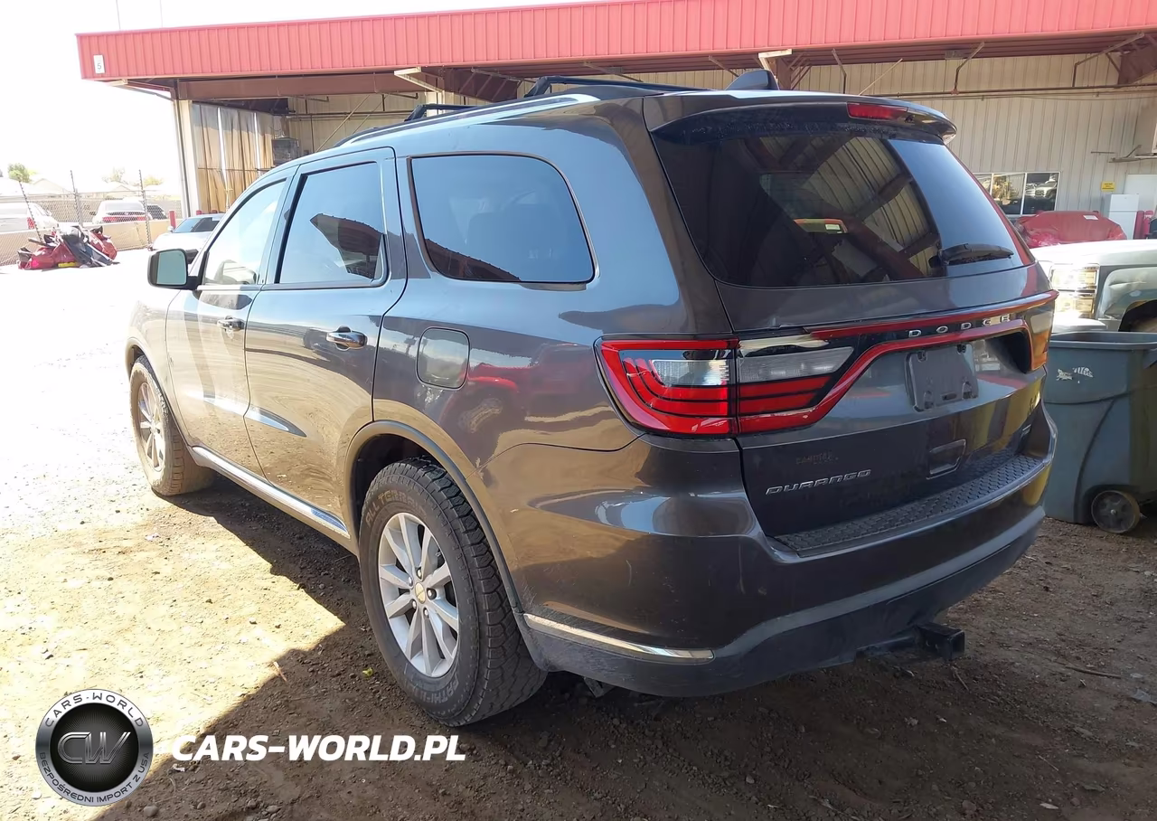 2015 Dodge Durango Sxt VIN:1C4RDHAG4FC244599 - 3