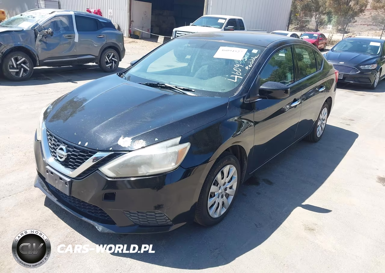 2017 Nissan Sentra Sv VIN:3N1AB7AP5HL696021 - 2
