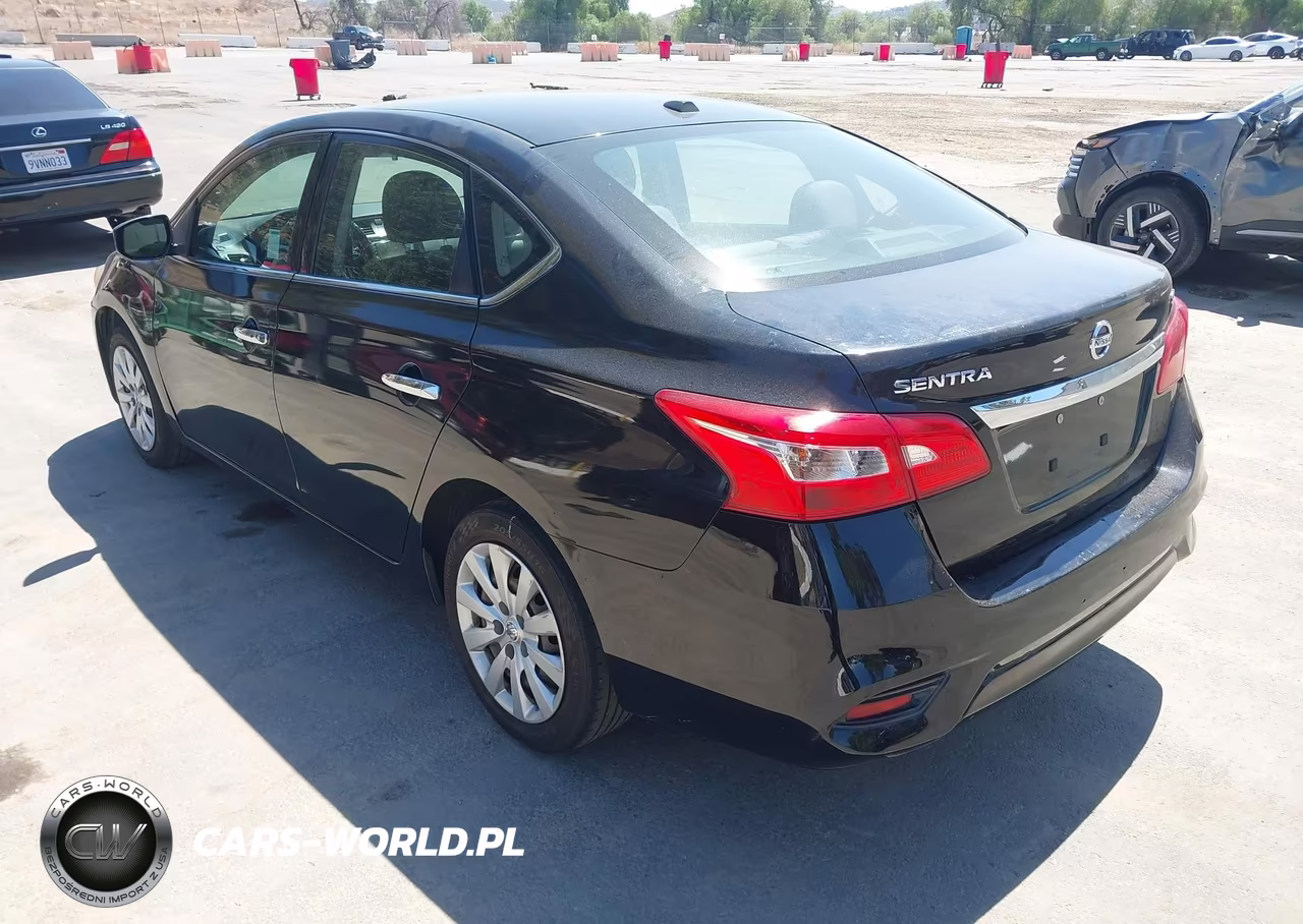 2017 Nissan Sentra Sv VIN:3N1AB7AP5HL696021 - 3