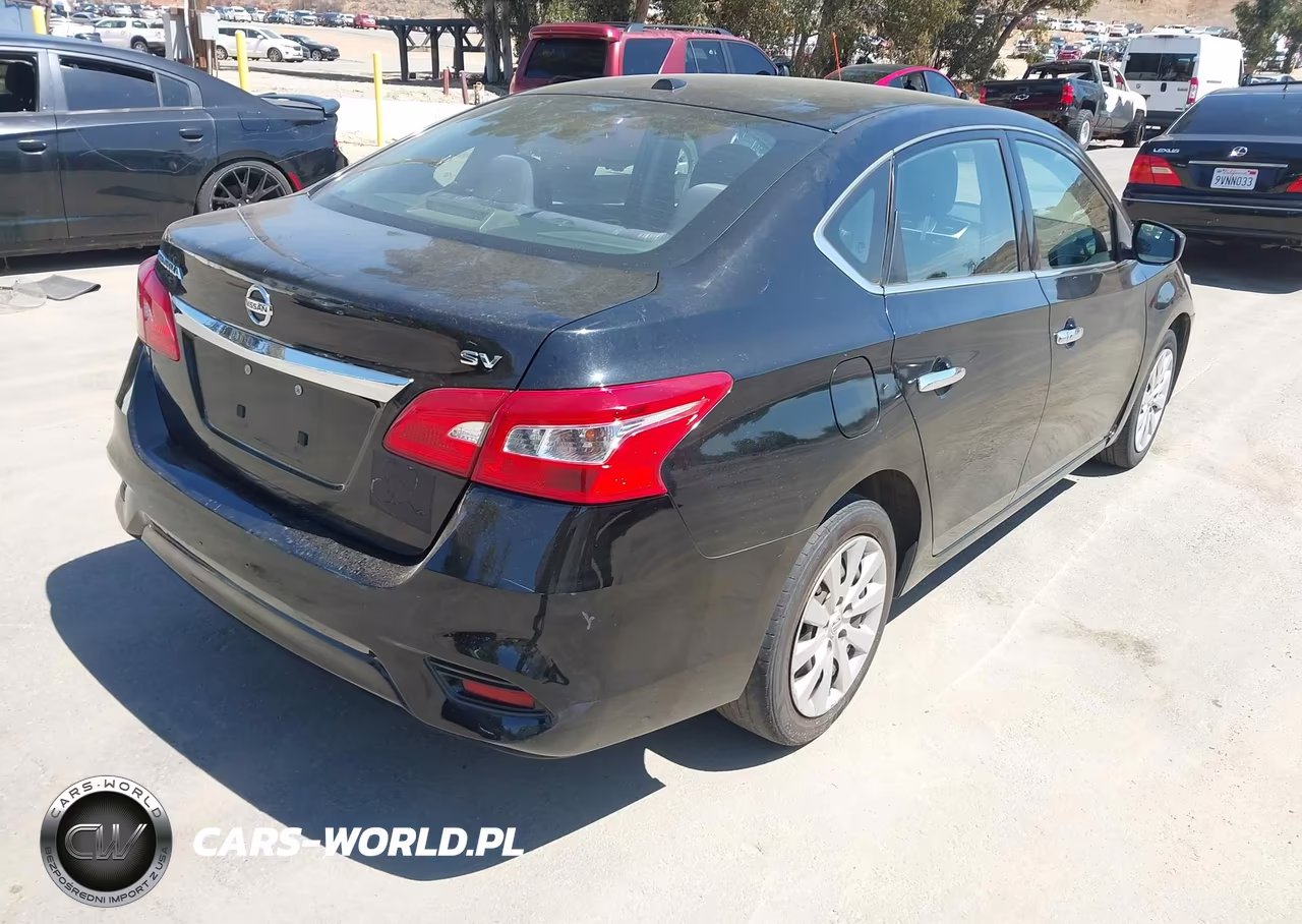 2017 Nissan Sentra Sv VIN:3N1AB7AP5HL696021 - 4