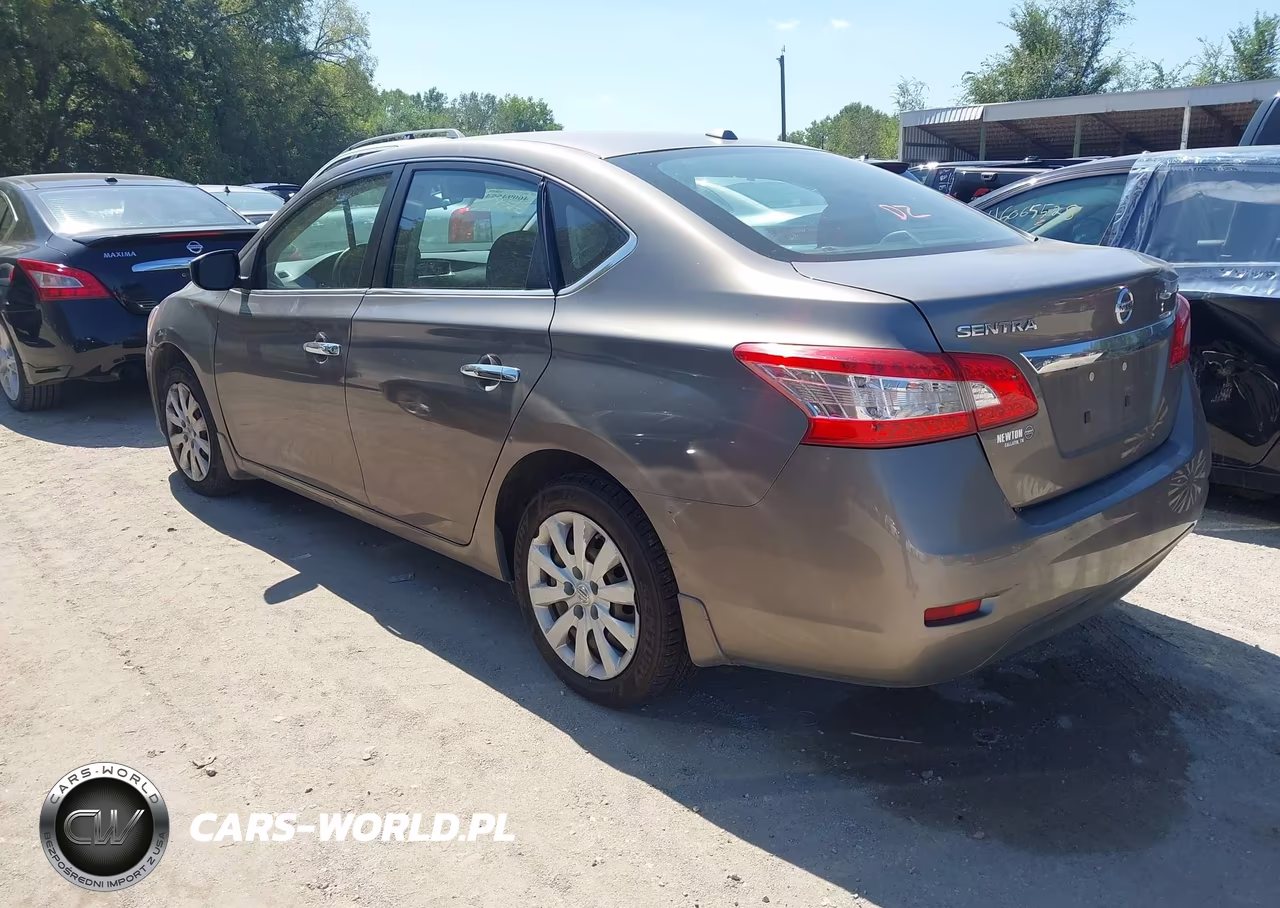 2015 Nissan Sentra Sv VIN:3N1AB7AP9FY308093 - 3