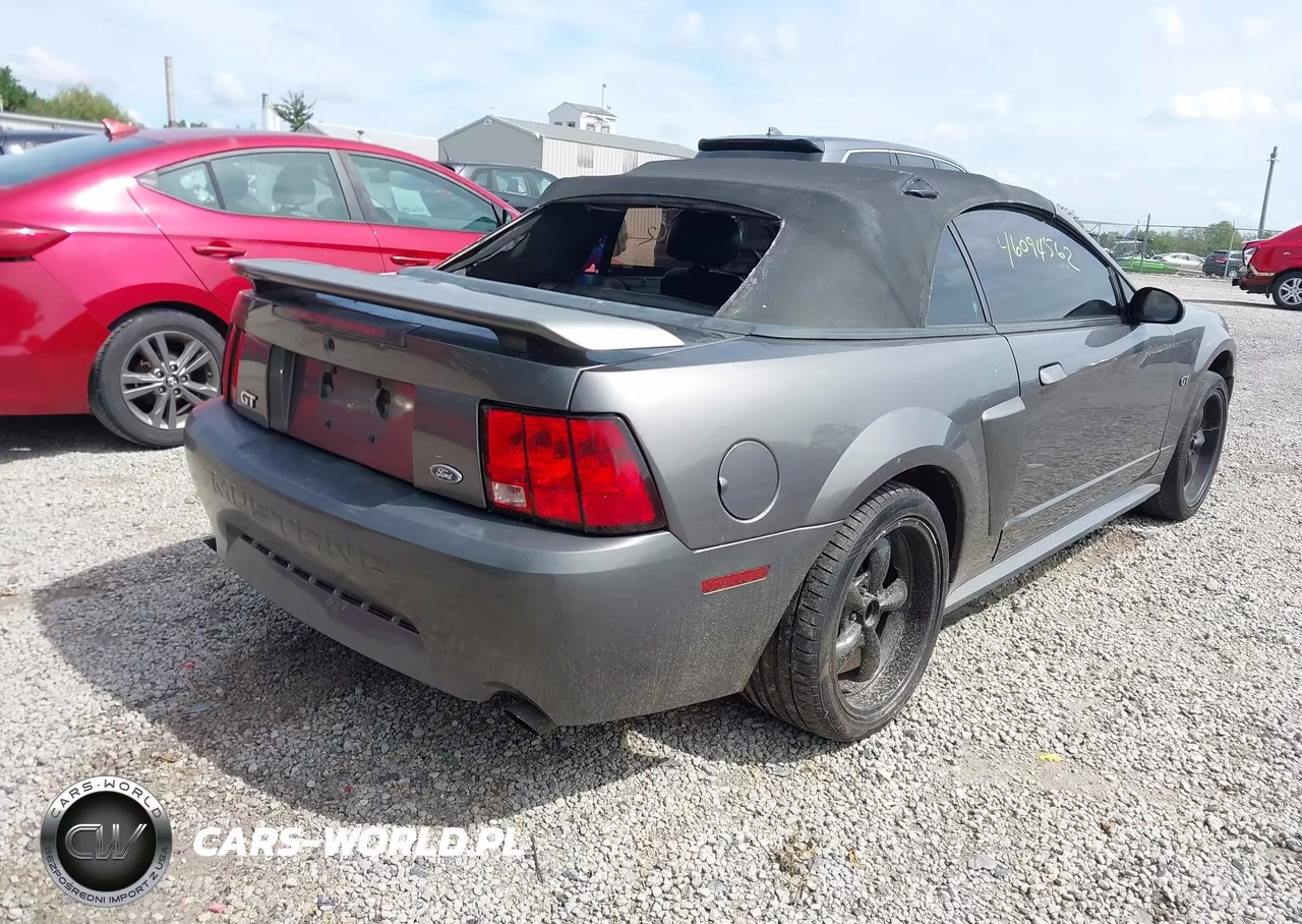 2003 Ford Mustang Gt VIN:1FAFP45X73F348582 - 4