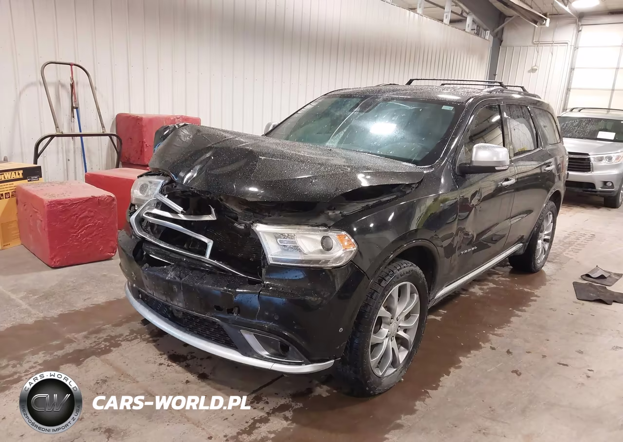 2018 Dodge Durango Citadel Anodized Platinum Awd VIN:1C4RDJEG6JC176980 - 2